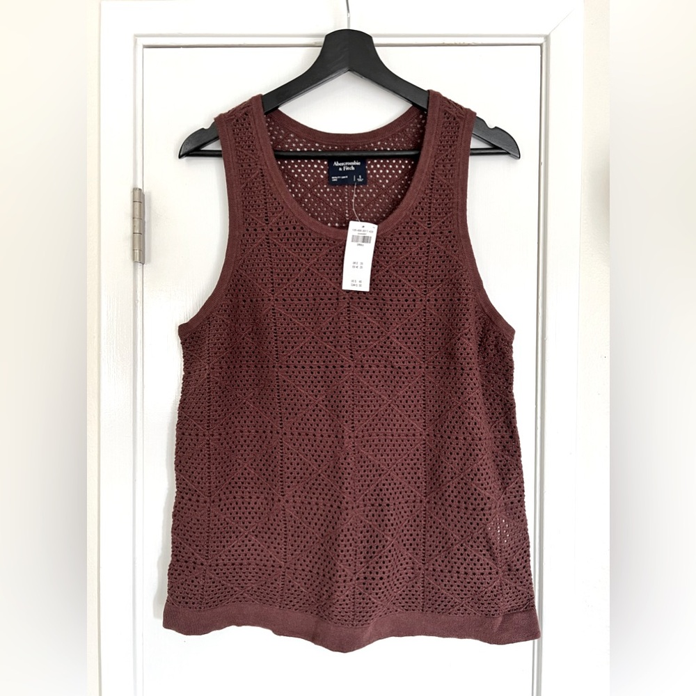 NEW Abercrombie & Fitch Knitted Tank - S